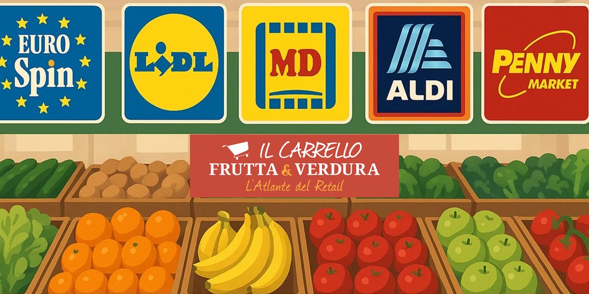 Atlante del Retail: il discount riserva sorprese su frutta e verdura